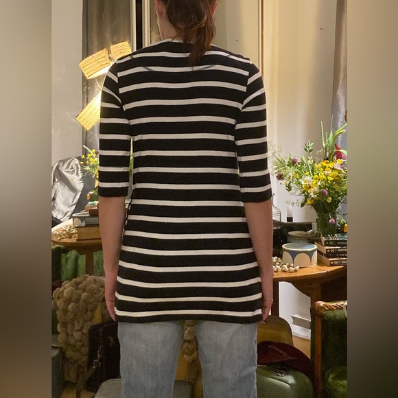 Twik white and navy blue stripped shirt - Picture 5 of 6